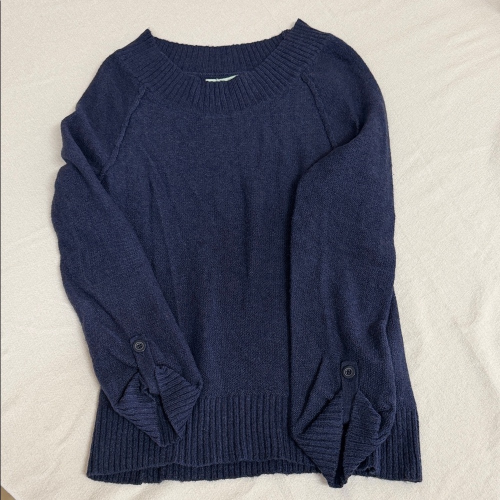 Maurices Dark Blue Women's Crew Neck Sweater